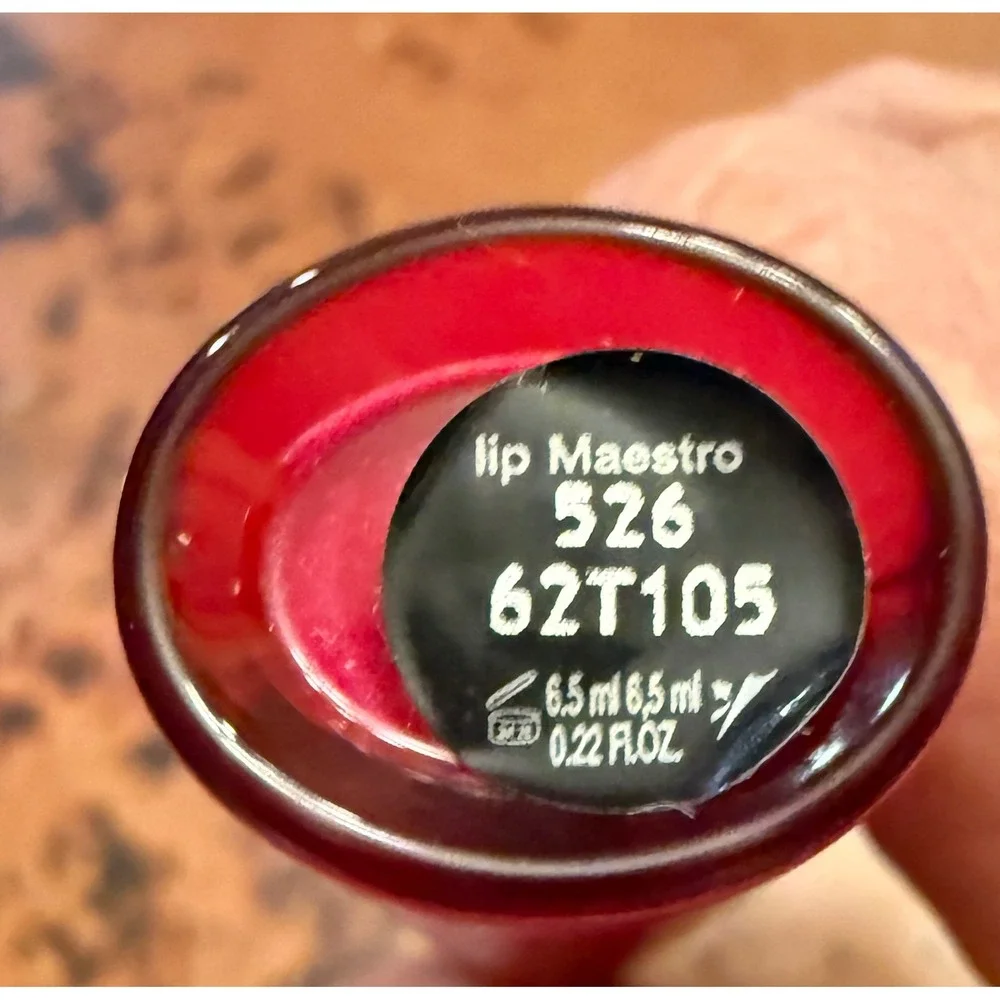 Giorgio Armani Lip Maestro Women 6.5ml 526 Intense Velvet Liquid Lipstick NIB‎